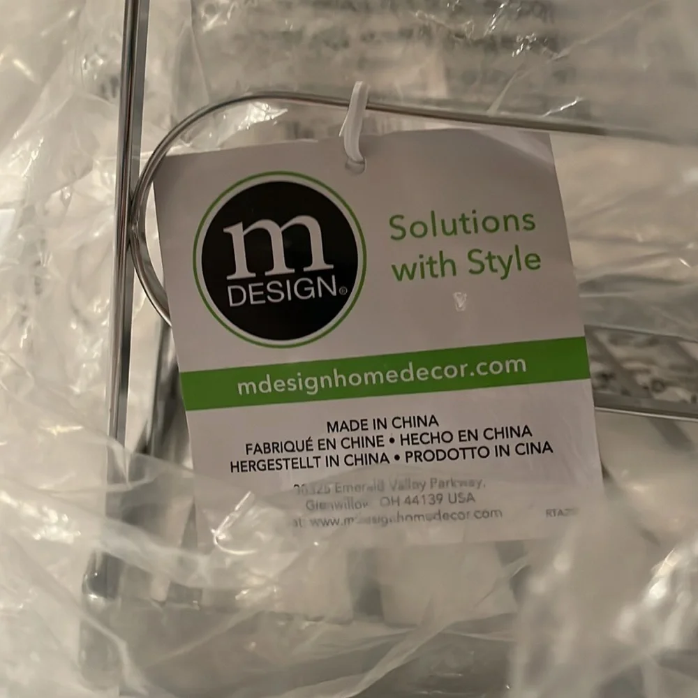 MDesign metal divided purse/clutch organizer